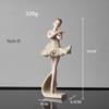 Skandinavisk kreativ ballettjente-ornament i interiørstil, danserrom, prinsesserom, myke dekorasjoner, hjemmeinnredning
