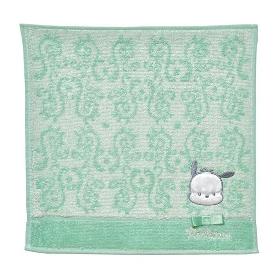 Marushin Mini Towel Sanrio Pochacco Fleur Green Cute 3005060500 2525cm