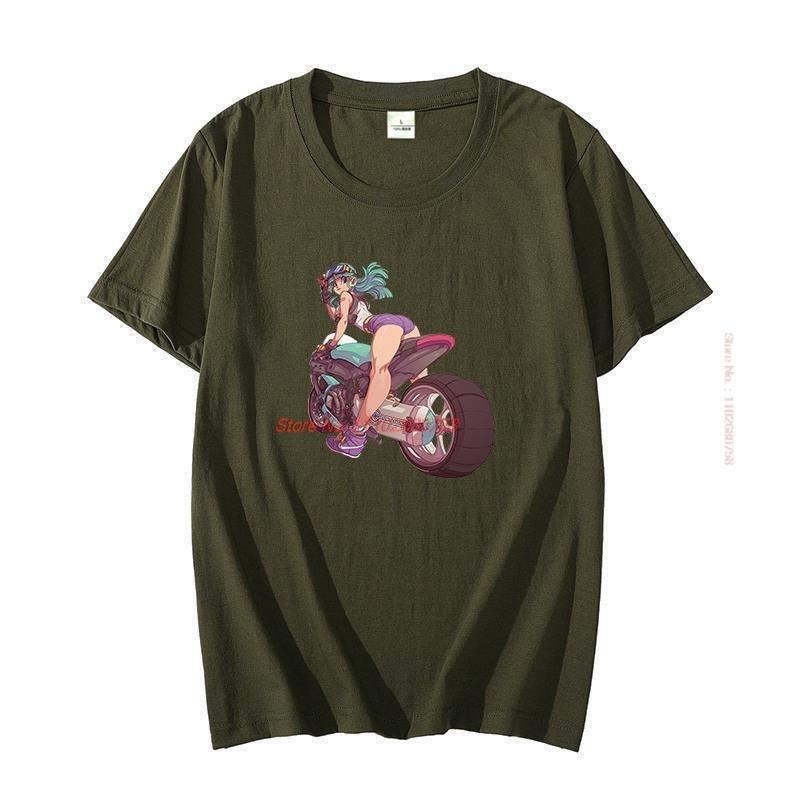 Bad Ass Girl Classic Graphic T Shirts Oversized Cotton Short Sleeve Tshirt Summer Fashion Harajuku Streetwear Unisexs Clothes