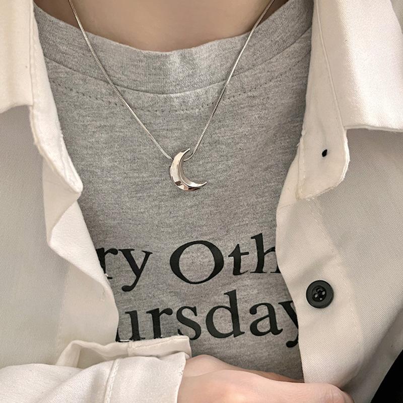 Necklace Linked Hearts Love Geometric Adjustable Chain for Women Girl Jewelry Gift Dropshipping Wholesale