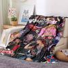New 3D Printed Flannel Blanket Featuring R-RBD band/K-POP Style, Perfect for Home Use, Sofa Beds, or As a Birthday Gift.