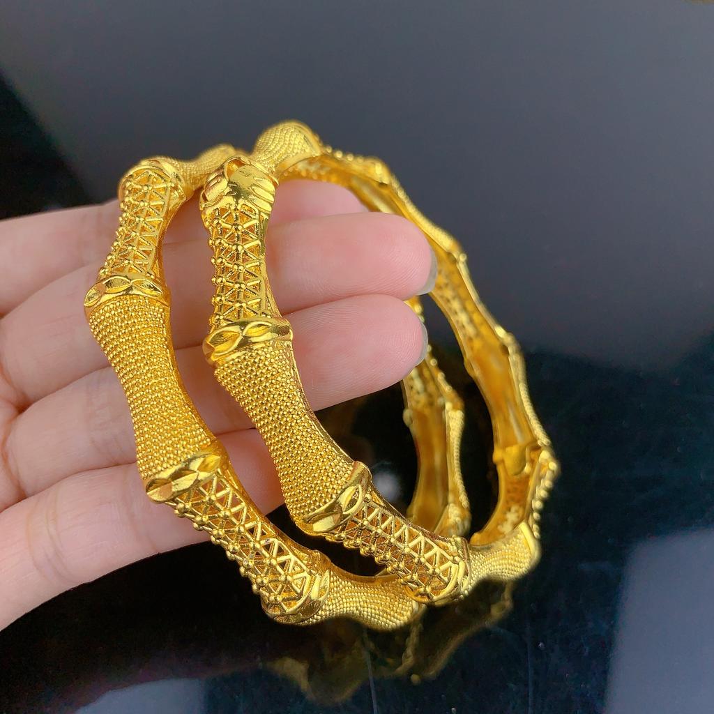 2026 Luxury Ladies Open Bracelet Dubai Bride Indian Light Luxury Women's Wedding Bracelet