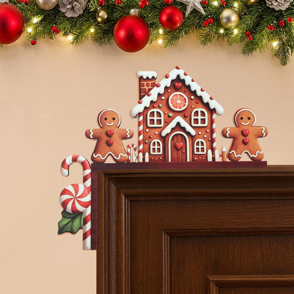 Christmas Wooden Ornament Christmas Party Decoration Xmas Santa Claus Snowman Pendants Navidad Natal New Year Gift 2026