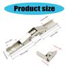 2Pcs 90 Degree Self-Locking Folding Hinge Door/Shelf Hinge Replacement Shelf Bracket Concealed Hinge Space Saving