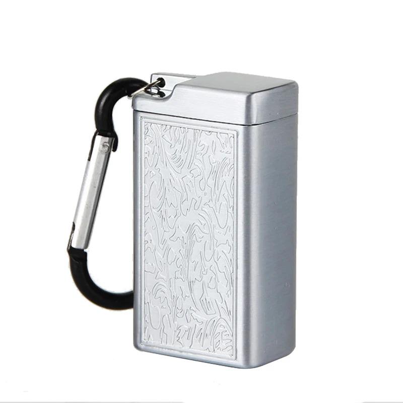 Portable Ashtray Mini Anti-odor Pocket Ashtray with Key Cigarette Ashtray with Lid Ashtray Suitable for Outdoor Travel Ashtray