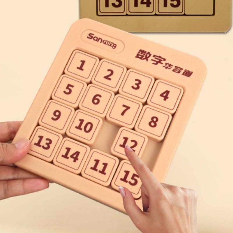 Children'S Digital Huarong Road Math Educational Toys Logic Thinking Training Toys For School Students