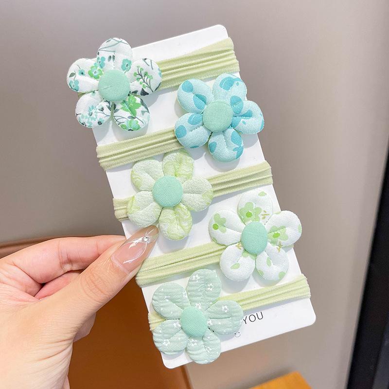 Safe & Elastic Baby Hair Ties - Gentle Rubber Bands for Girls & Infants
