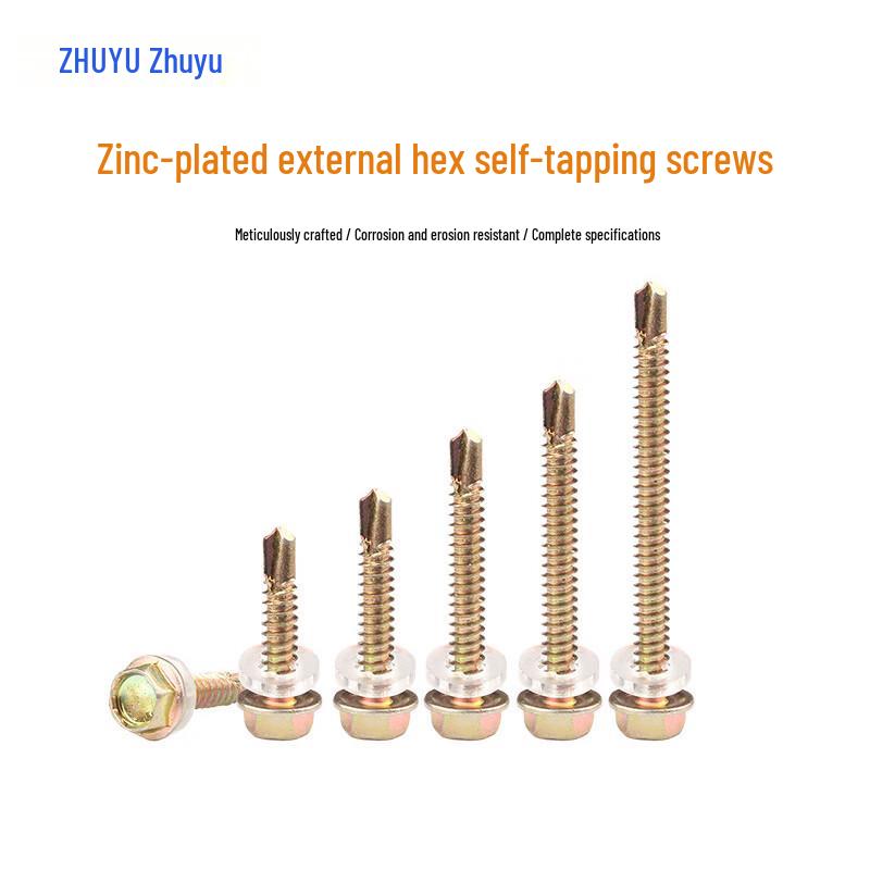 Color Zinc Self-Drilling Screws