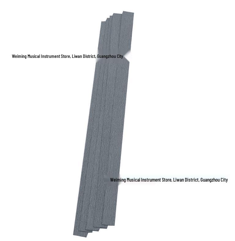 Guitar Fret Polishing Sandpaper Set - 100, 240, 320 Grit, Adhesive Backed