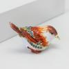 Multifunctional Sparrow Shaped Hinged Jewelry Holder Elegant Display Case for Small Accessories Rings and Earrings Box