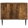Coffee Table Smoked Oak 90 x 50 x 40 cm Wood Based Material