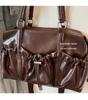 Grenzüberschreitende Plissee-Tragetasche: Modische vielseitige Umhänge- & Crossbody-Tasche im College-Stil