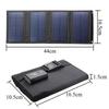 20W Solar Folding Bag: Portable 8W 5V USB Outdoor Mobile Phone Charger