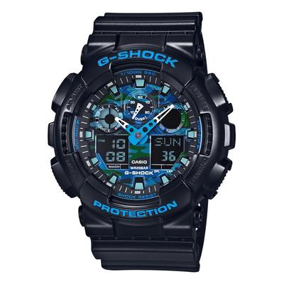 GA-100CB-1AJF Watch Blue Camouflage