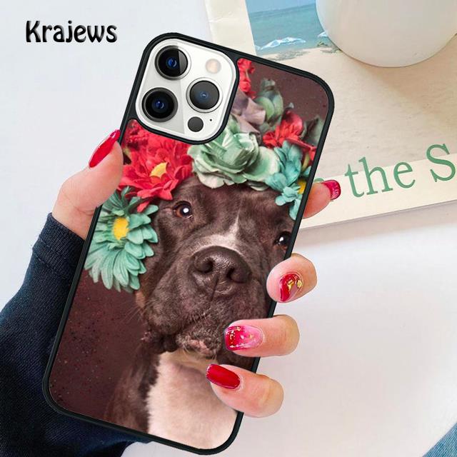 American Pit Bull Dog Pitbull Terrier Soft Phone Case Cover For iPhone 14 5 SE 2020 6 7 8 plus XR XS 11 12 13 mini pro max shell