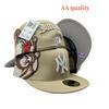 AA Fitteds Caps Jon Stan Angel Flying Baseball Cap 3D Embroidery Fit Cap Size Cap