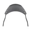 Motorcycle   Aluminum   Front Wind Deflector with Mount for 6.5in to 9.45in Round Headlights