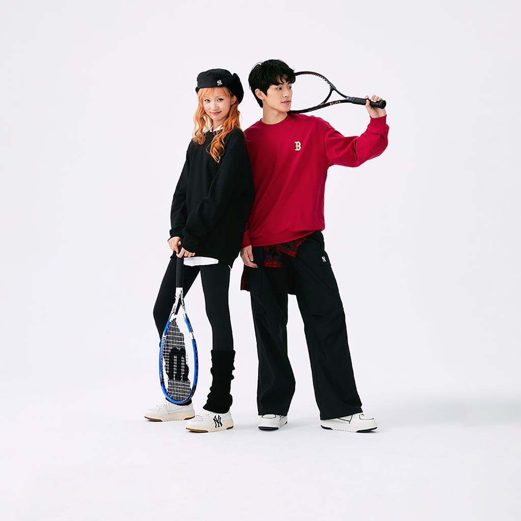 New MLB New York Yankees SS25 Sweatshirt Unisex Black 3AMTQ0151-50BKS