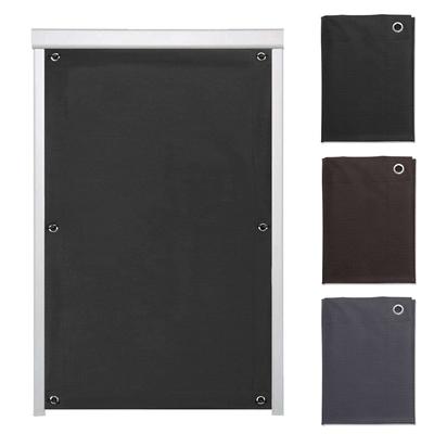 1PC Privacy Protection Sun Blocking Polyester Blackout Curtain Window Cover Window Film Cloth