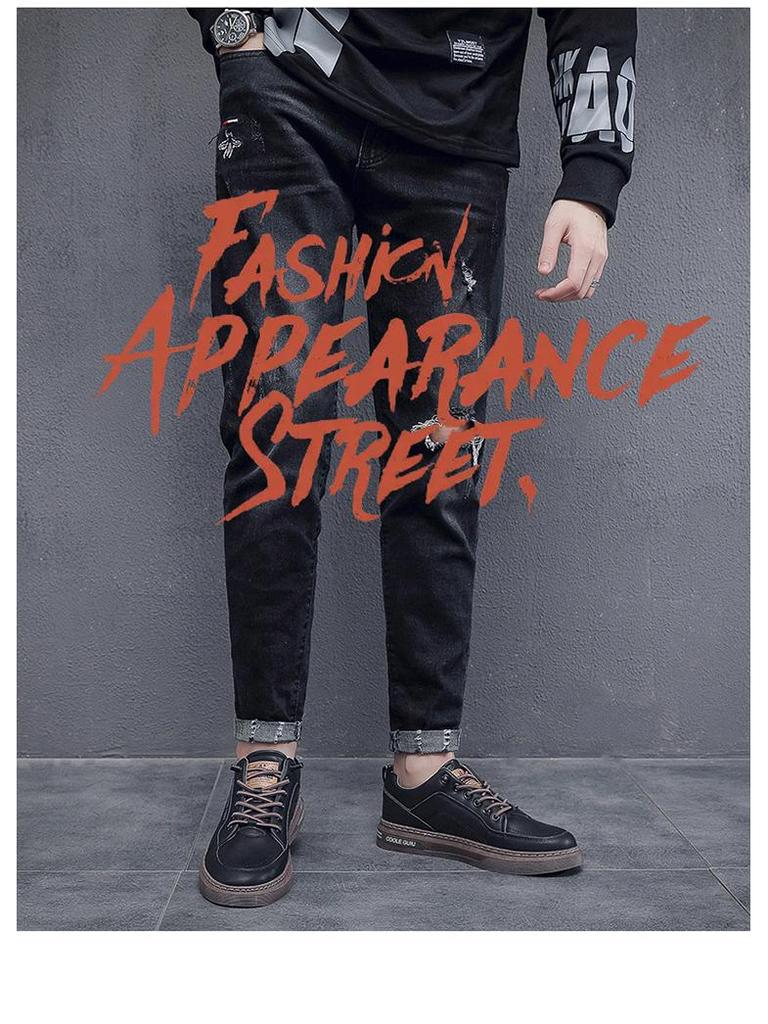 Herr Vår Vita Andningsbara Canvas Sneakers - Mångsidiga Casual Skor med Tjock Sula i Koreansk Stil