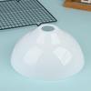 245Mm Opening White Pp Plastic Lamp Shades With Bowl Pattern For E27 Torchiere Lamp Cover Replacement Lighting Accessory