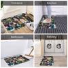 Demon Slayer Anime Door Floor Bathroom Kitchen Mat Anti-Slip Indoor Tanjiro Kamado Doormat Garage Entrance Carpet Rug