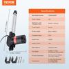 Linear Actuator 12V 8Inch Heavy Duty 1320lbs/6000N 0.19"/s IP44 Protection