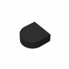 55pcs MOC compatible building block parts 24246 small particle building blocks 1x1 one-sided arc light DIY children's toys