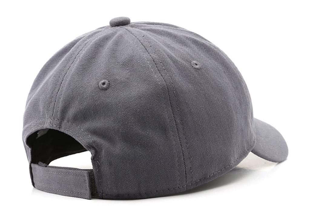 HABERY Soft Cotton Short Brim Baseball Solid Cap, Color, Men's (White)