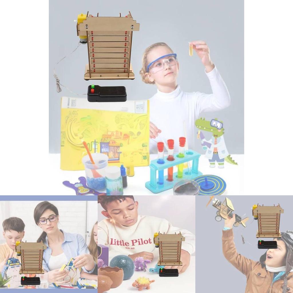 Grundlagen-Wissenschaftsexperimentierkasten DIY Elektrisches Rolltor Kleine Produktion Pädagogisch Klein Handgemacht Dampf Pädagogische Ausrüstung Fabrik