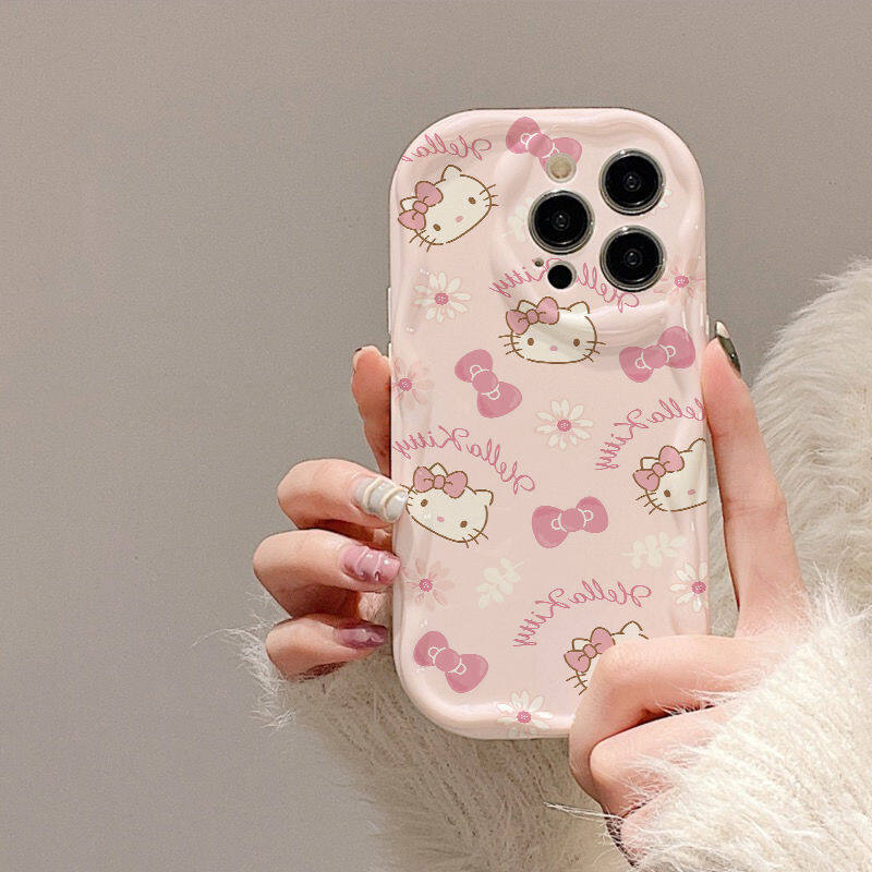 Phone Case For Xiaomi POCO X8 Pro 15T 5G M7 F7 X7 Pro M6 X6 F4 NFC X5 F6 5G Cartoon Hello Kitty Korean TPU Casing