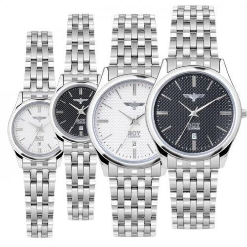 

[BOY LONDON WATCH] BOY LONDON WATCH Couple Metal Watch BLD2025 BLD2025L-WH