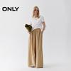 ONLY Women's Contrast Trim Round Neck Short Sleeve T-Shirt