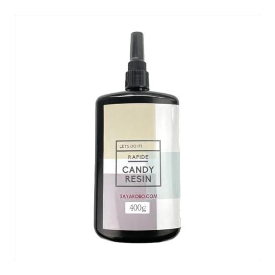 Saya Kobo Resin Liquid Candy Resin Royal Resin UV Resin Rapid2 400g 1 bottle