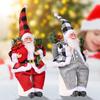 Charming Resin Santa Claus Figurine For Joyful Christmas Celebration And Festivities