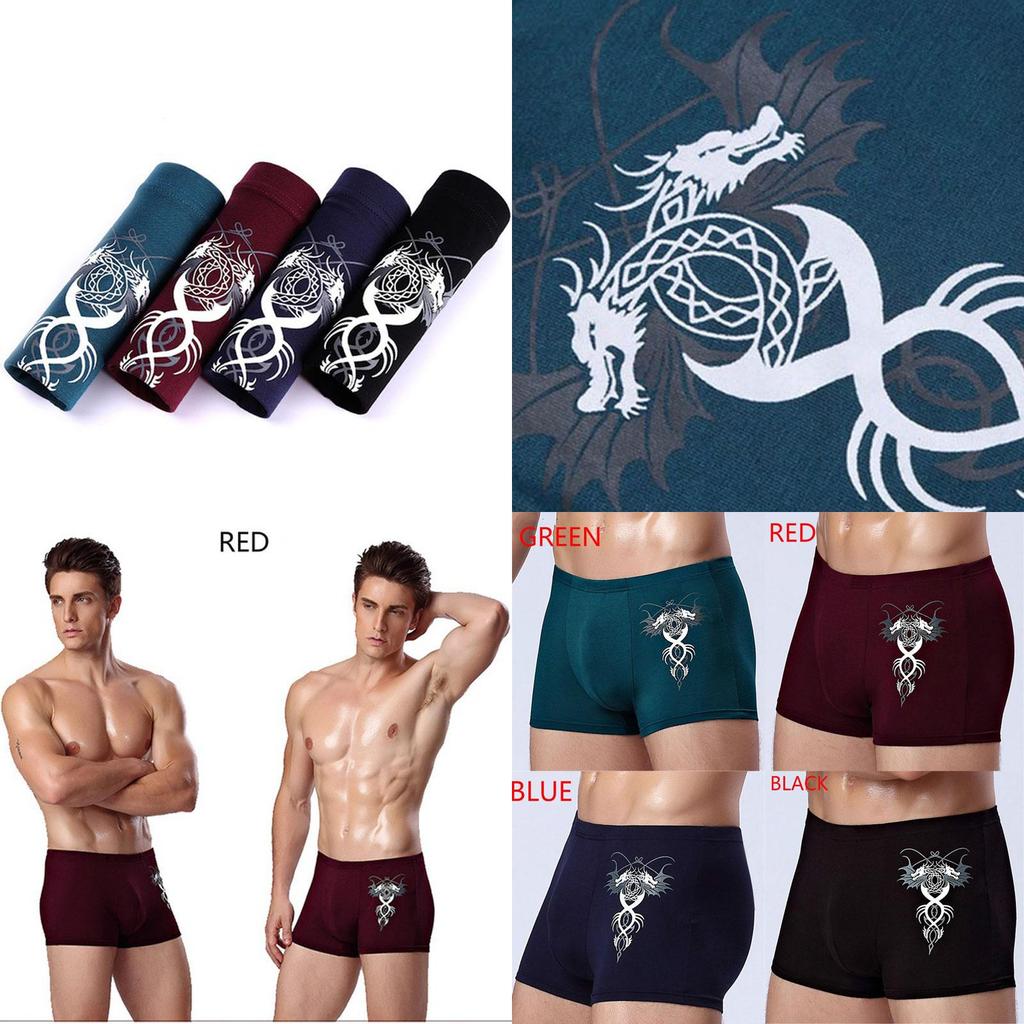 Premium Mens Boxer Homme Mid-waist Cueca Underwear For Comfort And Breathability