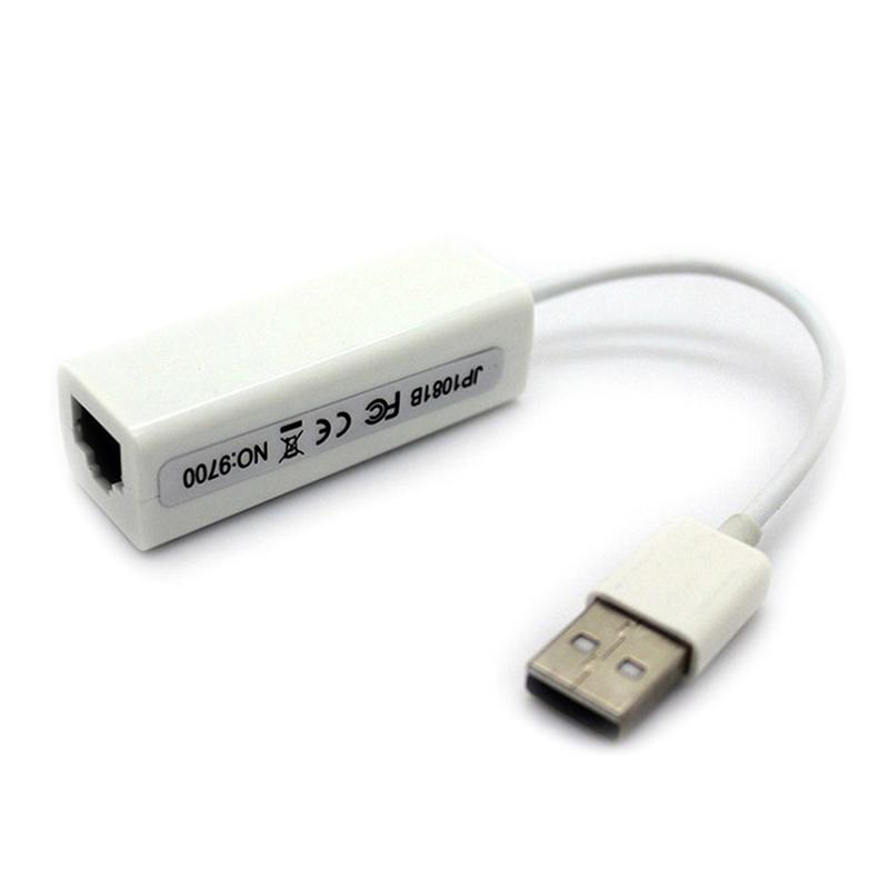 Usb2.0 Adaptörü Usb'den Ethernet'e 10/100 Mbps Rj45 Ağ Kartı Lan Adaptörü