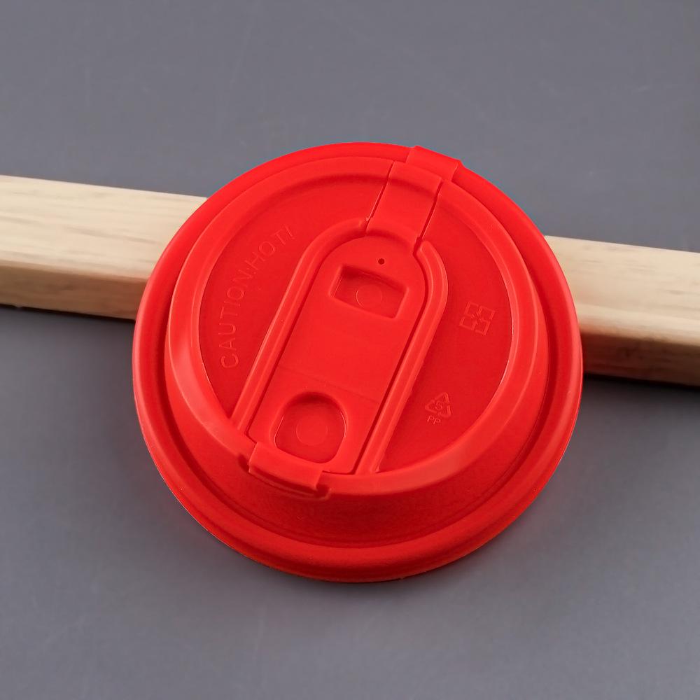 Leak-Proof Disposable Multifunctional Lid for 90 Caliber Cups: Fits Plastic and Paper Coffee, Milk Tea, and Takeaway Cups.