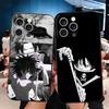 Hunter X-Hunters Feitan Portor Soft Phone Case for iPhone 16 16E 17 Air 15 Pro Max 14 Plus 13 Mini 11 12 7 Black Cover Back Shel