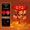 DIY Mid-Autumn Festival Ferris Wheel Rotating Lantern for Kids - Handmade Chinese Flower Lantern Kit