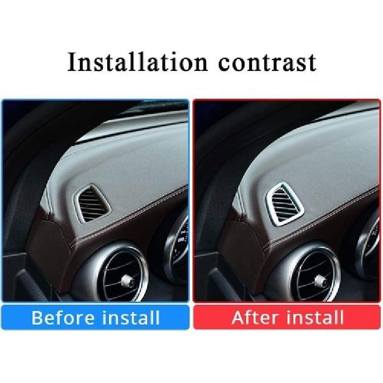 For Benz GLC X253 ABS Center Side Dashboard Air Outlet Vent Cover Trim 2015-