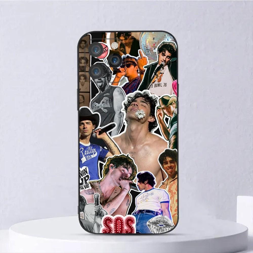 

Singer Joe J-Jonas Phone Case For iPhone 15,14,13,12,11,Plus,Pro Max,XS,X,XR,SE,Mini,8,7 Soft Silicone Black Cover iPhone13mini