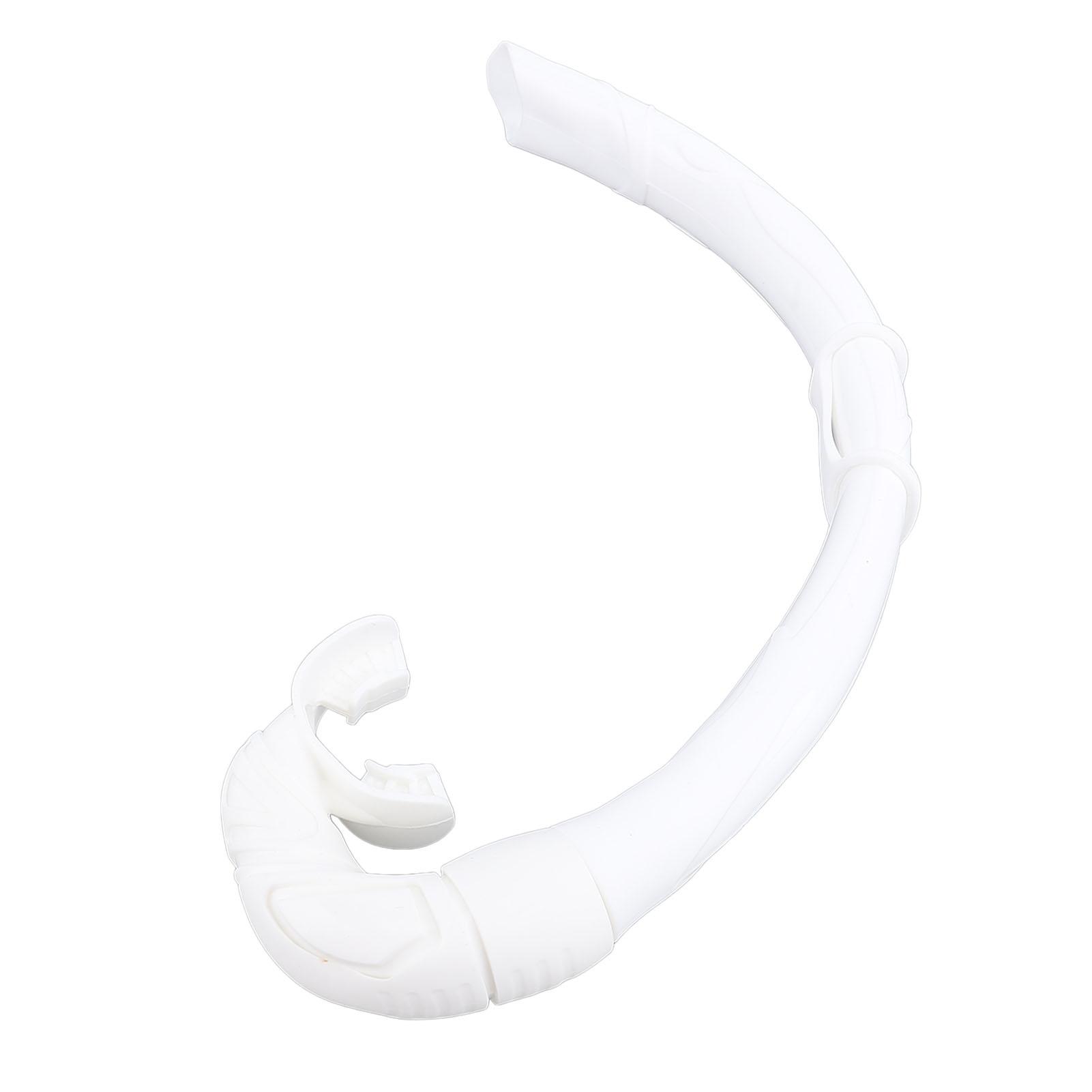 Freediving Snorkel Silicone Foldable Snorkel   Snorkel Wet Breathing Tube for Swim Training Diving Snorkeling