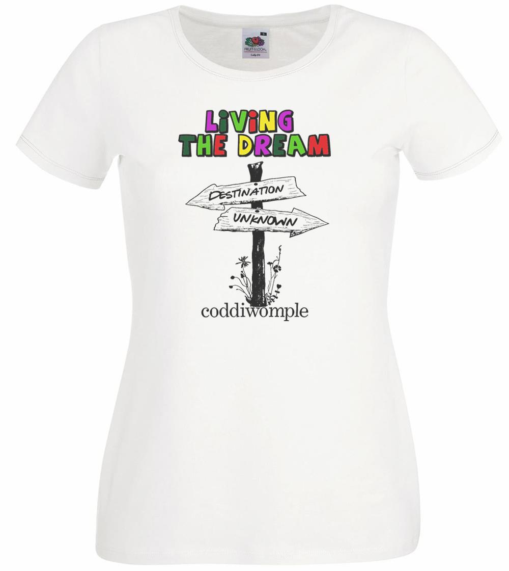 Ladies Living The Dream Coddiwomple Roam Travel Adventurers Unknown TShirt 2XL