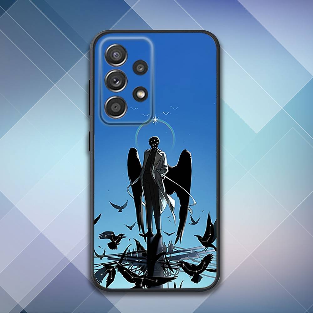O-Omniscient Reader Anime Phone Case For Samsung S 25,24,23,22,30,21,10,9,Ultra,Plus,Lite,FE,4,5 G Soft Black Case