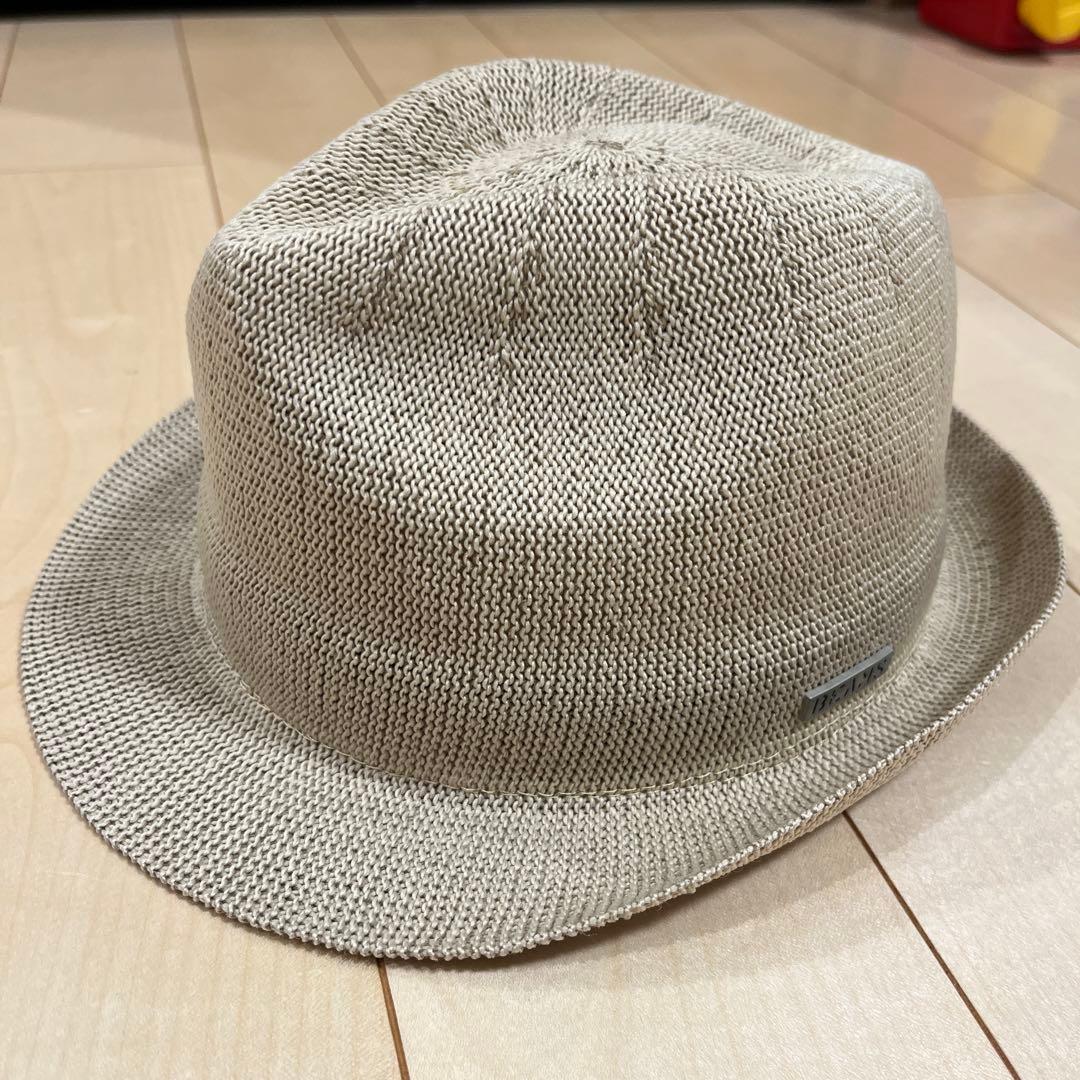 Used BEAMS Folded Hat Beige