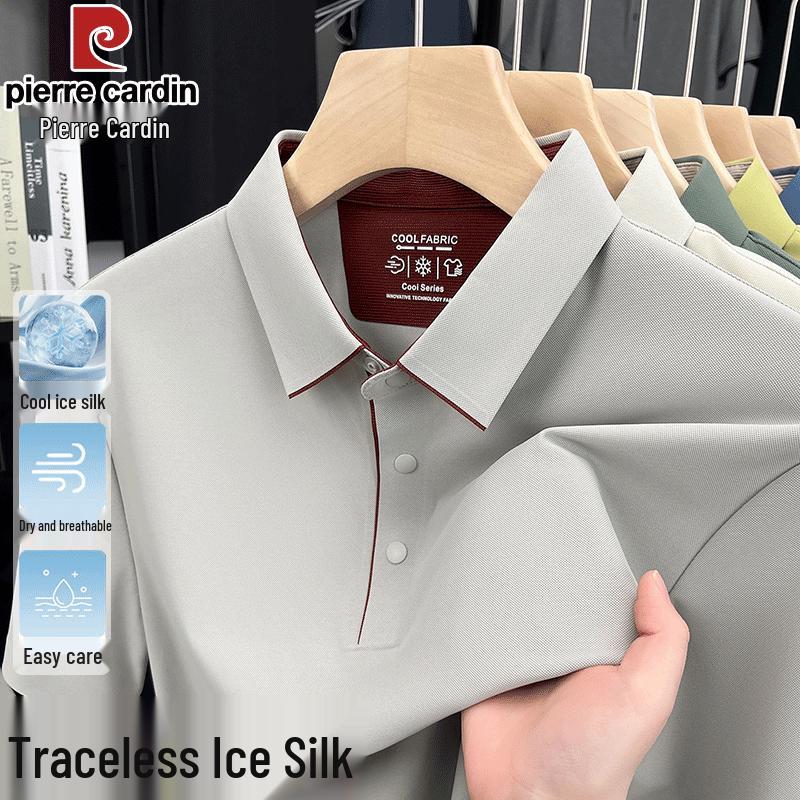 

Pierre Cardin Men s Ice Silk Polo Shirt 185/54