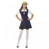 Smiffys Womens/Ladies School Girl Costume Set