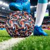 Serbia Printed Size 5 Soccer Ball Wear Resistant Standard Adult Training Football Fan Gift for Indoor Outdoor Match Sports