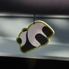 4 Stück Auto Panda Dufttabletten Auto Innenanhänger Anhänger Lufterfrischer Aromatherapie Ätherisches Öl Hängende Dekoration